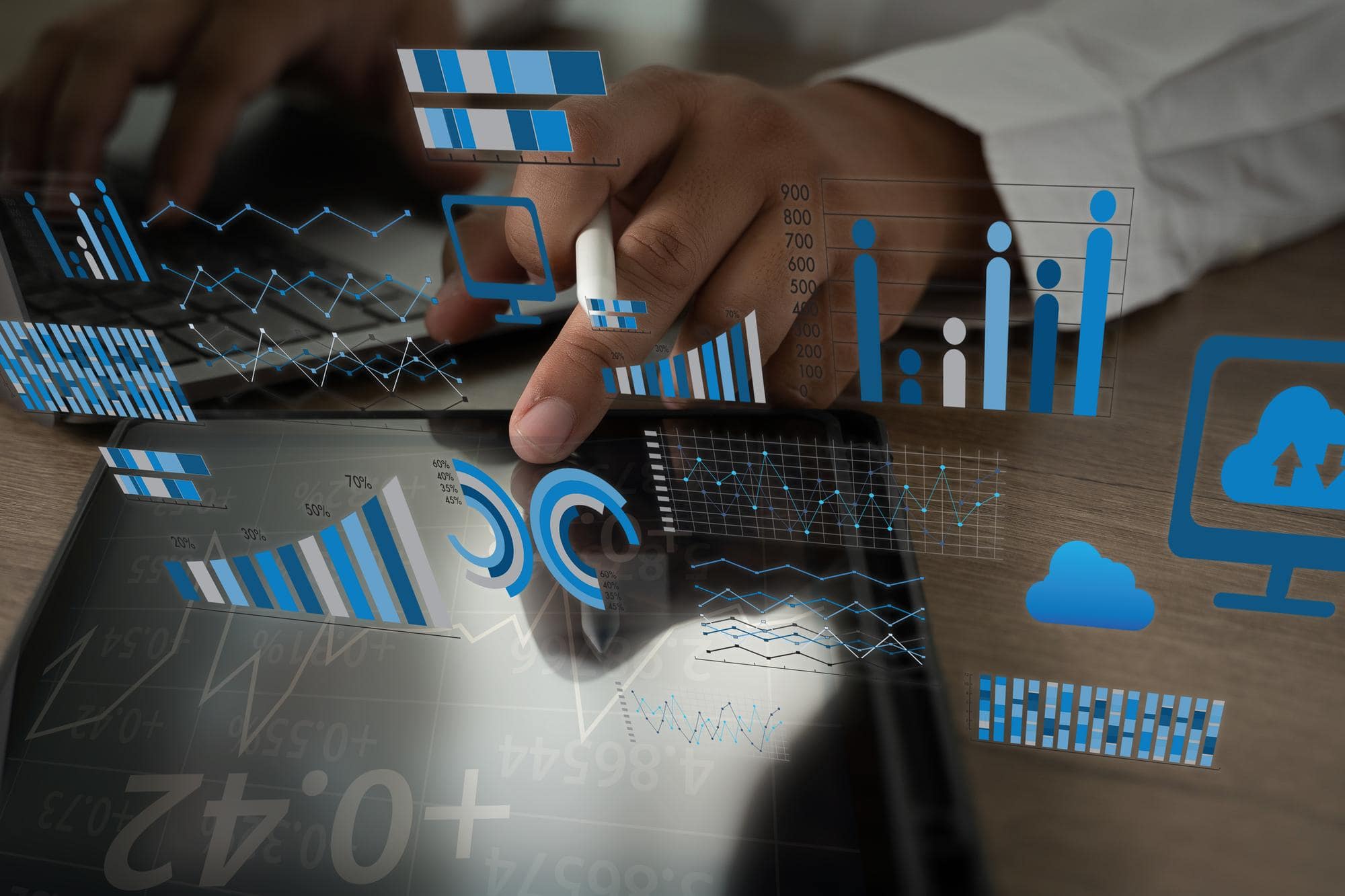 Imagem ilustrativa da análise da Big Data na logística