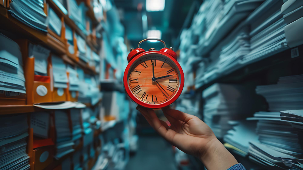 Gestão de tempo e produtividade com redução de falhas